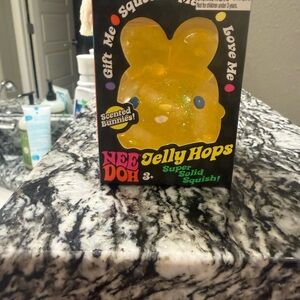 NeeDoh Jelly Hops Yellow Scented Squishy Bunny